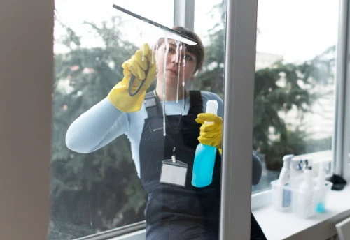 Nettoyage de vitres intérieures et extérieures à Leigné-sur-Usseau